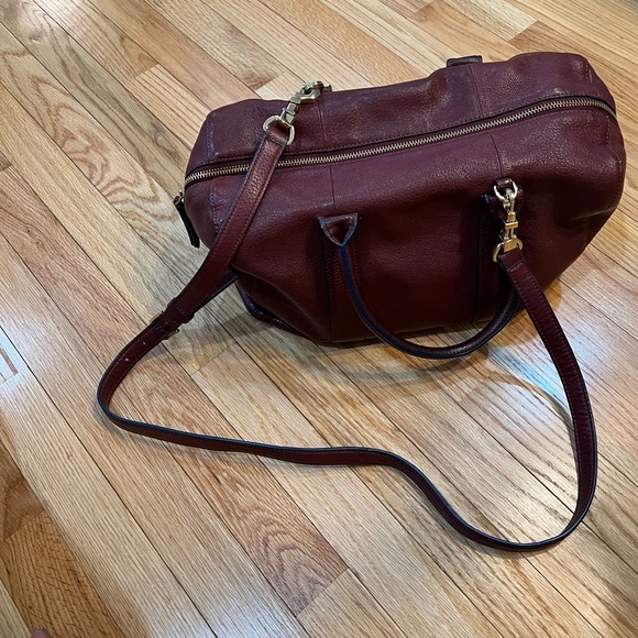 Maroon Tote/Crossbody - Picture 3 of 8